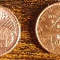 Münze Griechenland: 1 Euro Cent 2019