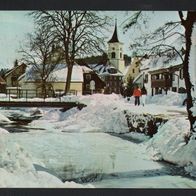 h111-3) BRD - AK - Lenzkirch im Winter