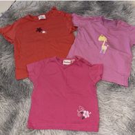 3x T-Shirts - Paket - Gr. 62 - 68 - Impidimpi