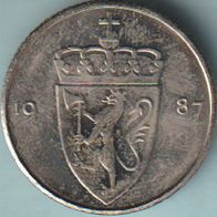 1987 Norwegen 50 Öre