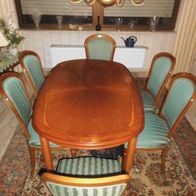 Kulissentisch / Kirschbaumholz massiv 160 cm (Länge) X 110 cm (Breite)
