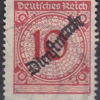 Deutsches Reich Dienstmarke 101 O #029393}
