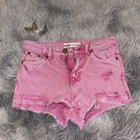 Minoti - Jeans Short - Destroyed - Gr. 122 - 128 - Bund innen verstellbar
