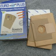 2 Staubsauger Filterbeutel und 1 Micro-Feinstaubfilter für Rowenta R 5001
