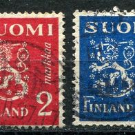 F0018 Suomi Finnland 197-98 gestempelt o 0,50 M€