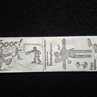 Ü - Ei Beipackzettel Tooor ! 611 522
