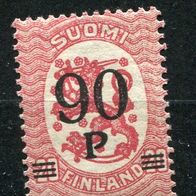 F0005 Suomi Finnland 109, postfrisch * * 0,50 M€