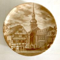 Wandteller Heimat Wuppertal Cronenberg Kaiser Sammelteller Andenkenteller Zierteller