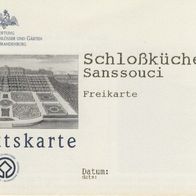 Eintrittskarte Schloßküche Sanssouci Potsdam 18.07.2006