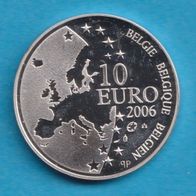 Belgien 10 € 2006, SILBER, 400. Jahrestag - Tod von Justus Lipsius RAR