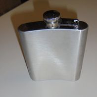 Flachmann Edelstahl 200 ml 7OZ silber