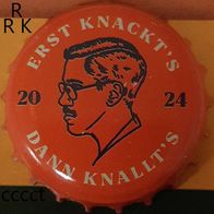 Knabe Malz erst knackts ... Krombacher Brauerei Bier Kronkorken Kronenkorken 2026