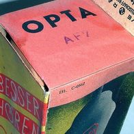 Loewe Opta AF7, Elektronenröhre in ungeöffneter OVP
