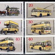 Berlin 1973 MI. 446-451 * * Omnibusse Postfrisch (pü2248)