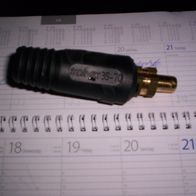 Stecker für Masse Leitung Schweißgerät Lorch