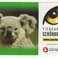 Eintrittskarte 0049258 Tiergarten Schönbrunn Wien vom 07.10. 2006