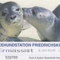 Seehundstation Friedrichskoog zwei Heuler Eintrittskarte 532789 von 23.05.2014