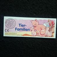 Ü - Ei Beipackzettel Tier - Familien 655 526