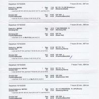Fahrplanauskunft Connection Anfrage vom 19.10. 2005 Praha - Frankfurt am Main