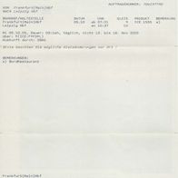 Fahrplan Reiseverbindungen Anfrage vom 15.09.2005 Frankfurt Hbf - Leipzig Hbf