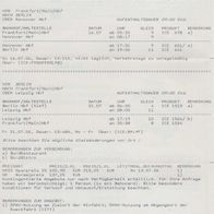 Fahrplan Reiseverbindungen Anfrage vom 22.06.2006 Berlin -Frankfurt am Main