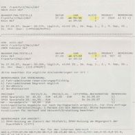 Fahrplan Reiseverbindungen Anfrage vom 21.05.2007 Frankfurt -Köln - Frankfurt