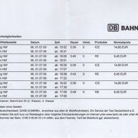 Fahrplan Reiseverbindungen Anfrage vom 01.07.2009 Augsburg - München