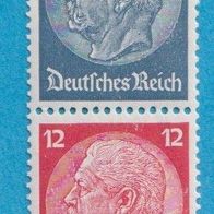 Deutsches Reich  MH. Zusammendrucke Mi.514/519 Senkrecht S 163 Postfrisch
