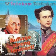 Telefonkarte - S 109 von 1993 , Deutsche Könige , leer