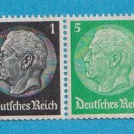 Deutsches Reich  MH. Zusammendrucke Mi.512/515 Waagerecht W 71 Postfrisch