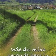 Lesezeichen mit Spruch von 2009 - 13 x 6 cm