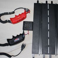 Carrera Evolution Trafo aus Startpackung Gleichstrom, Anschlußgerade, 2 Regler