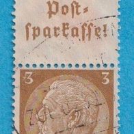Deutsches Reich  MH. Zusammendrucke Mi.A 13/513 Senkrecht S 175 gest