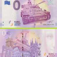 0 Euro Schein Overlord Museum UEKJ 2018-3 selten Nr 2430