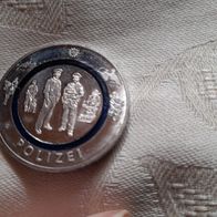Deutschland: 10 Euro "Polizei" von 2024 -G- in Stgl