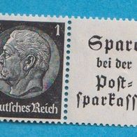 Deutsches Reich Zd aus MH. Zusammendrucke Mi.512/A 13 waagerecht W 97 Postfrisch/Falz