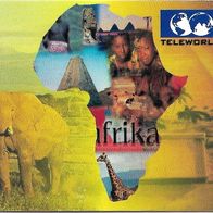 Prepaid Telefonkarte - AFRIKA PHONE CARD , gebraucht und leer