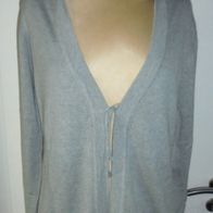 Jacke/ Weste Strick Kapuze von Flashlights Gr.40/42 neu