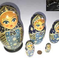 Steckpuppe Matroschka / Babuschka 5-tlg. Höhe 15 cm