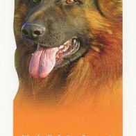 Lesezeichen mit Schäferhund und zwei Texten 16,4 x 5,2 cm