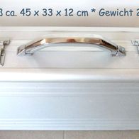 Aktenkoffer aus robustem Aluminium - kleiner Koffer * Aktentasche