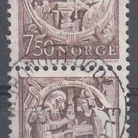 BM294) Norwegen Mi. Nr. 718 o senkrechtes Paar