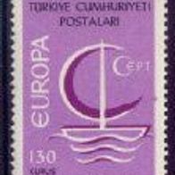 Europa-Union / CEPT - Türkei Mi. Nr. 2019 - Europamarken 1966 * * <