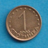 Bulgarien 1 Stotinka 2000