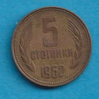 Bulgarien 5 Stotinki 1962