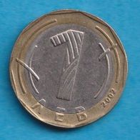 Bulgarien 1 Lev 2002