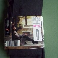 UP2 Fashion Wohlfühl Strumpfhose Damen Gr. 40 - 42 Schwarz