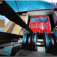 Telefonkarte Schweiz , Bergbahn 10 CHF , leer , Swiss Telecom