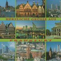 Herzliche Grüsse aus Frankfurt am Main AK Ansichtskarte