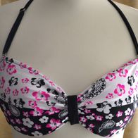 Bikini schwarz und weiß in den Größe XL